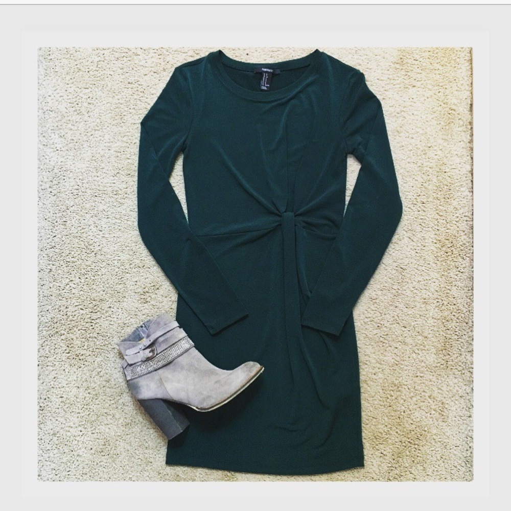 Forever 21 Green Bodycon Dress